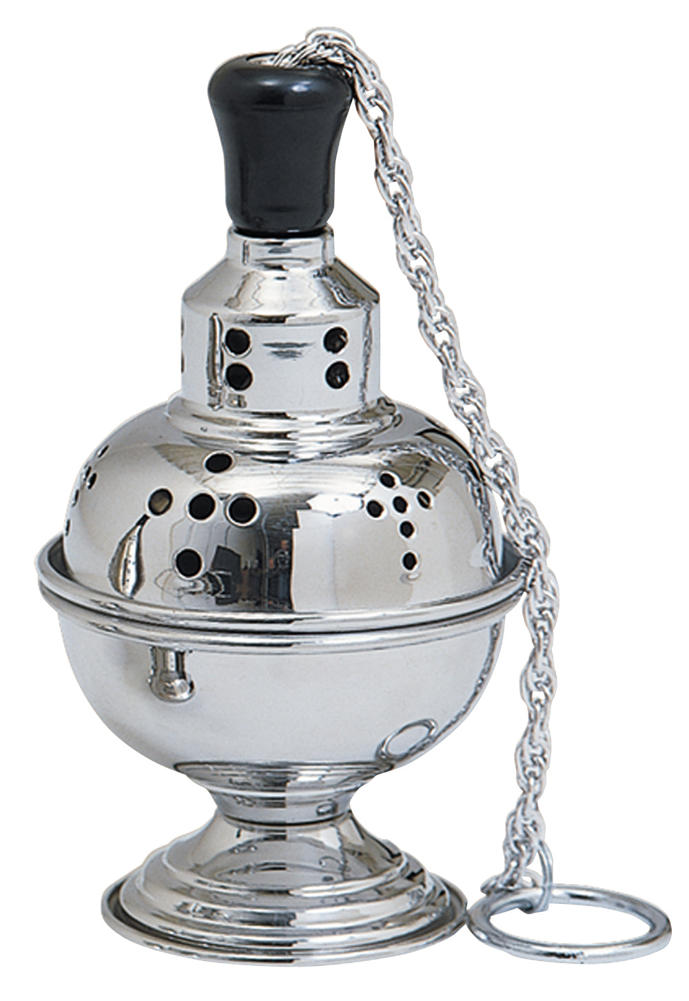 Censer & Boat - Stainless Steel - 7-3/4" Ht