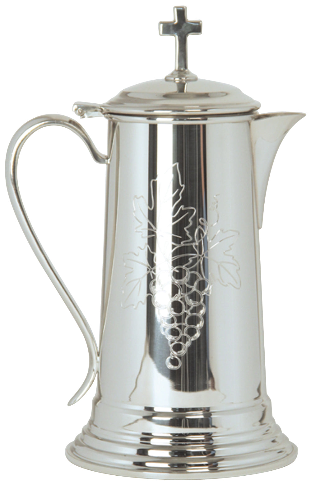 Flagon - Hinged Cover - 48 Oz - 10 1/2" Ht