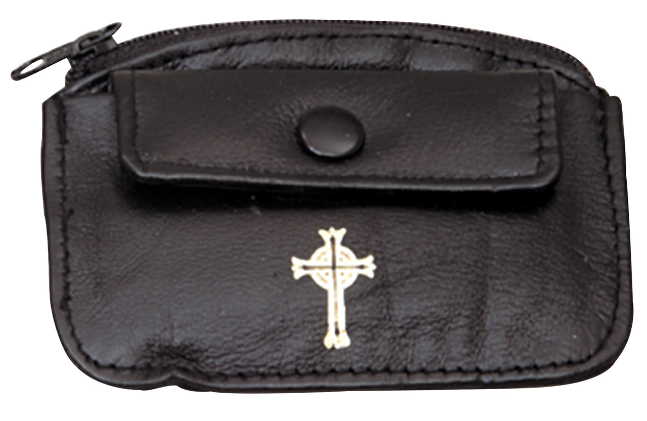 Rosary Case - Coin & Key Pocket - 4 1/8˝ x 2 3/4˝