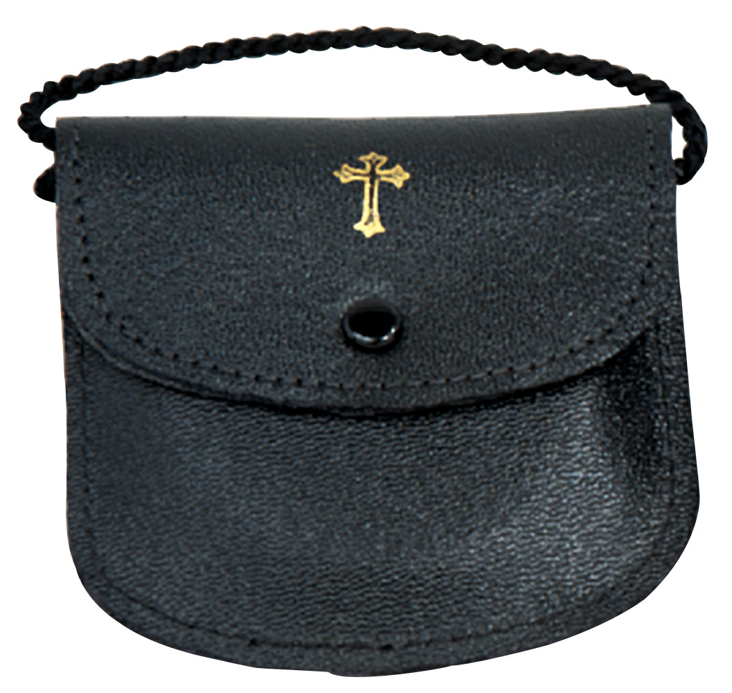 Leather Burse - Lined - Neck Cord