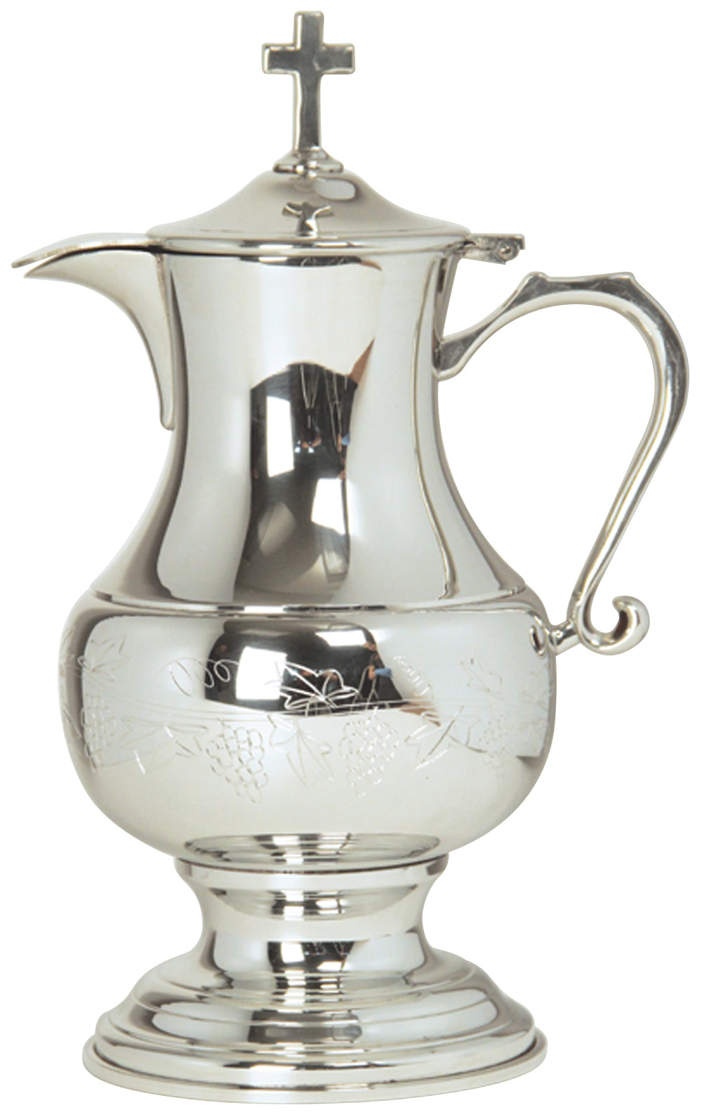Flagon - Hinged Cover - 48 Oz - 11 1/2" Ht