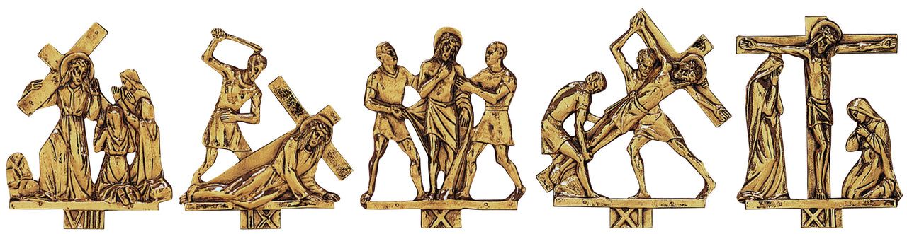 14 Stations/Way of the Cross - Without Plaque - 7" Ht x 6" W