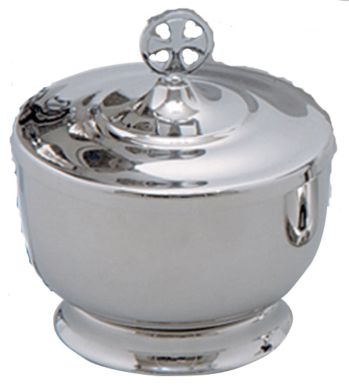 Bowl Ciborium - Stainless Steel - 400 Host - 4 1/2" Dia