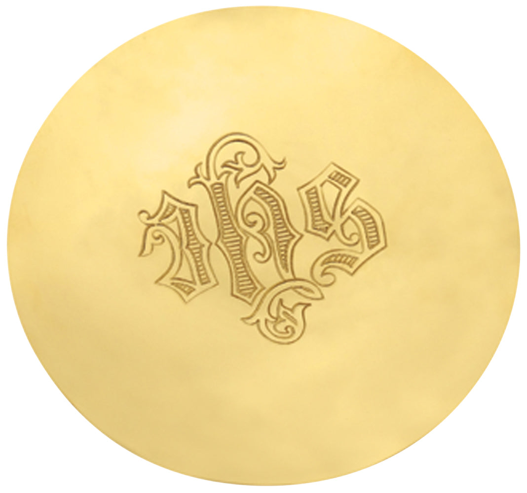 Scale Paten - Engraved - 5 3/4" Dia