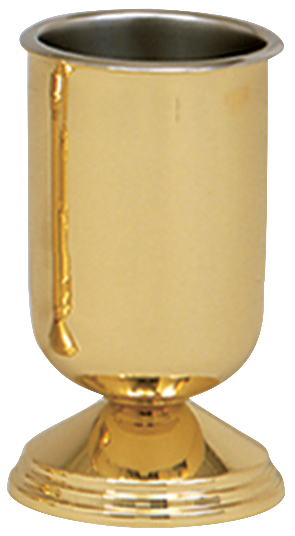 Altar/Table Flower Vase - Brass - 9" Ht