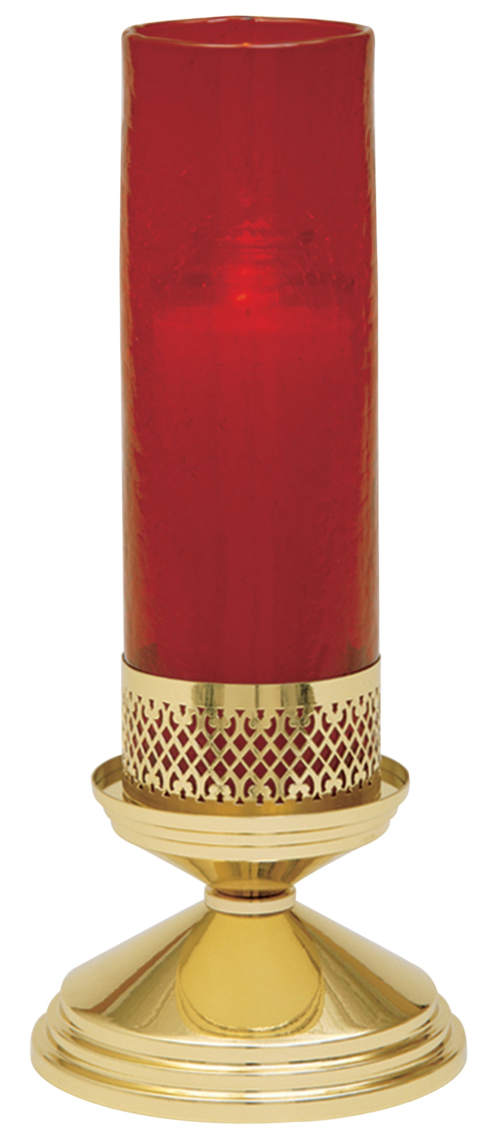 Altar/Tabletop Sanctuary Lamp - Brass - 6 1/2" Ht
