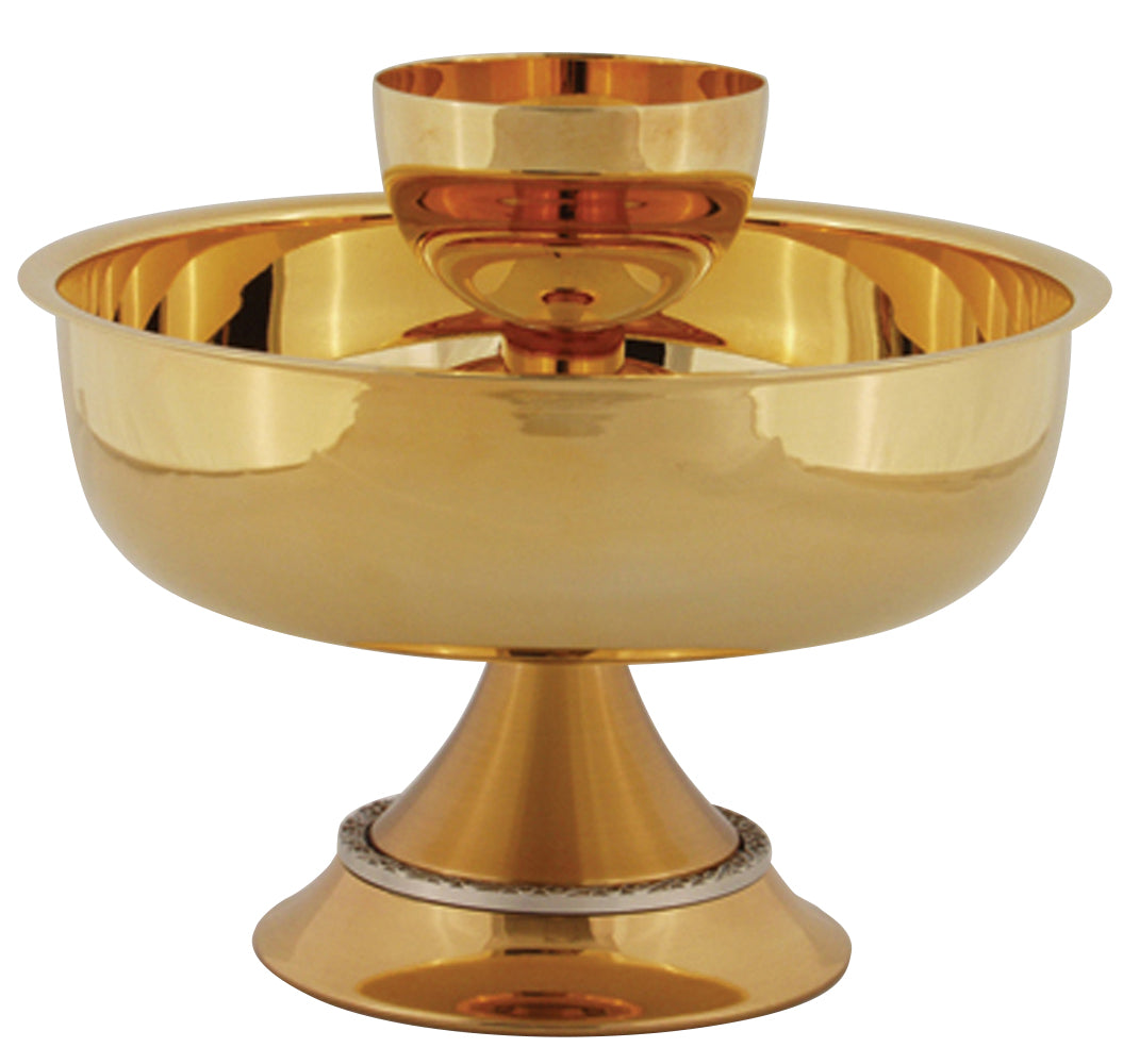 Intinction Set - Gold Plated - 900 Host - 7 3/4" Dia