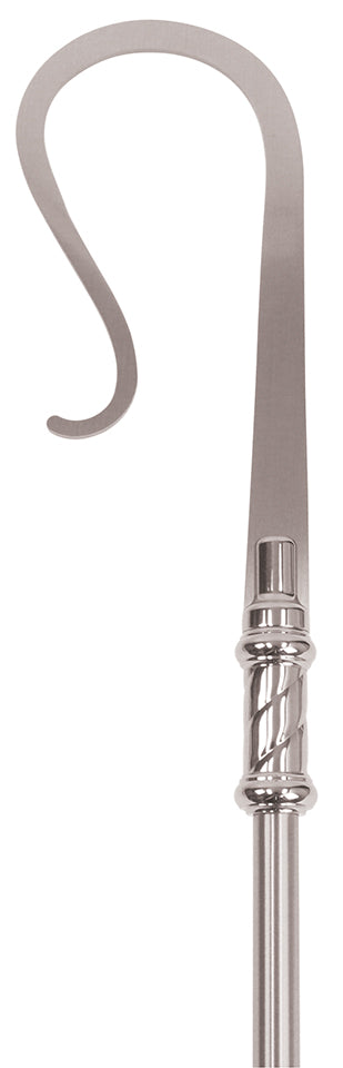 Bishop Crozier/Staff - Polished Decorative Nodes - 71" Ht
