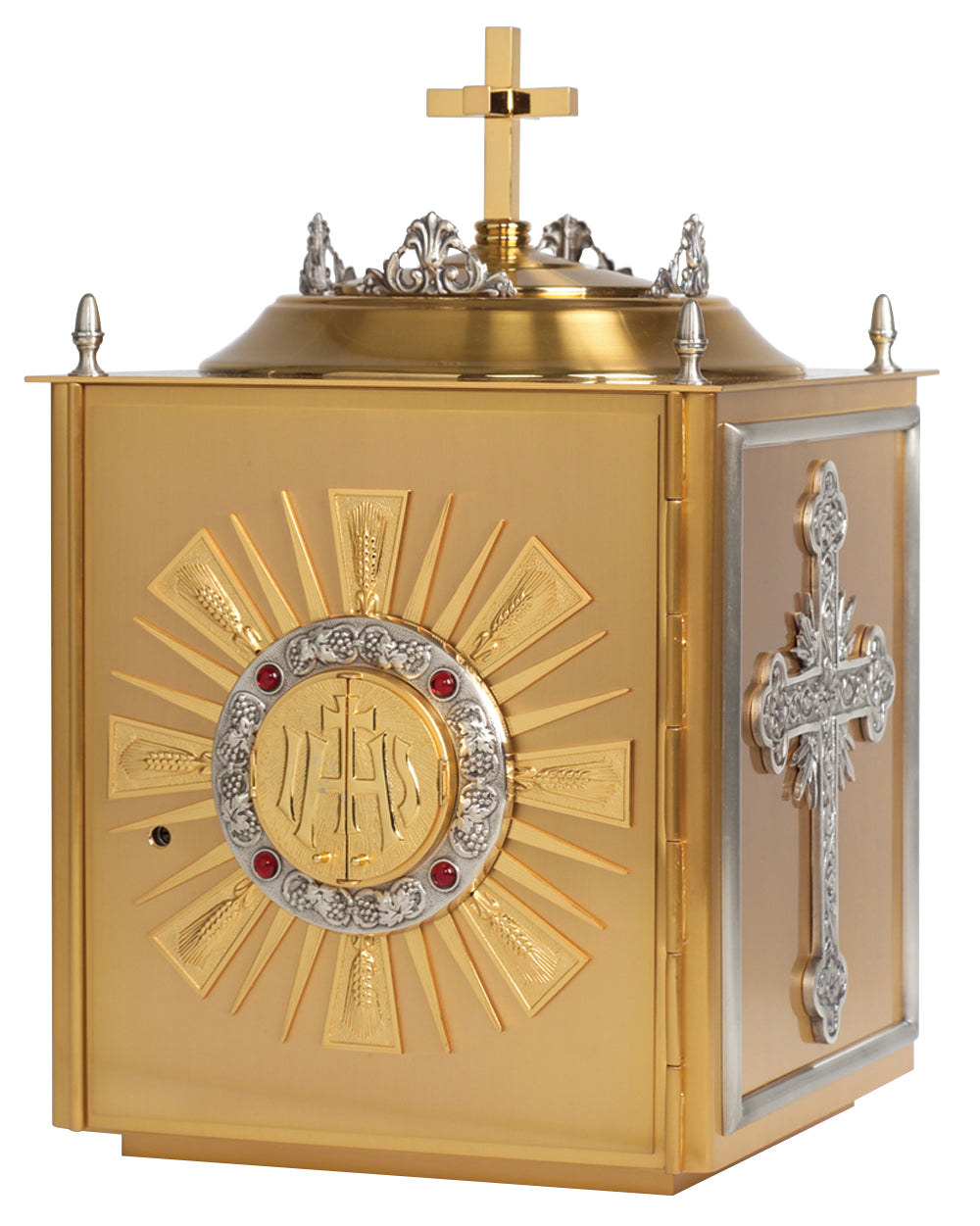 Tabernacle - Silver Plated Accents - 18" Ht
