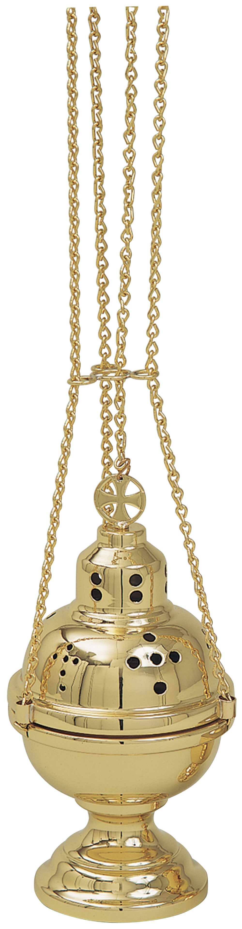 Censer & Boat - 4 Chain - 36" Ht