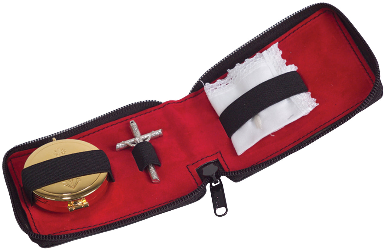 Portable Clergy Sick Call Set - 3 1/2˝ x 4 1/2˝