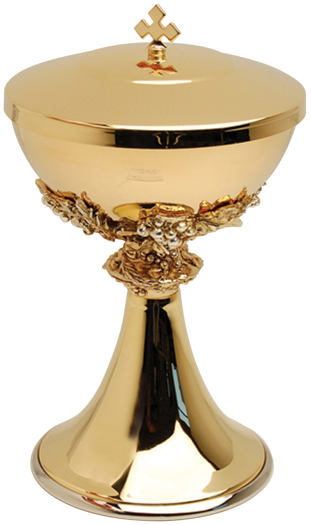 Ciborium - Gold Plated - 175 Host - 7 3/4" Ht