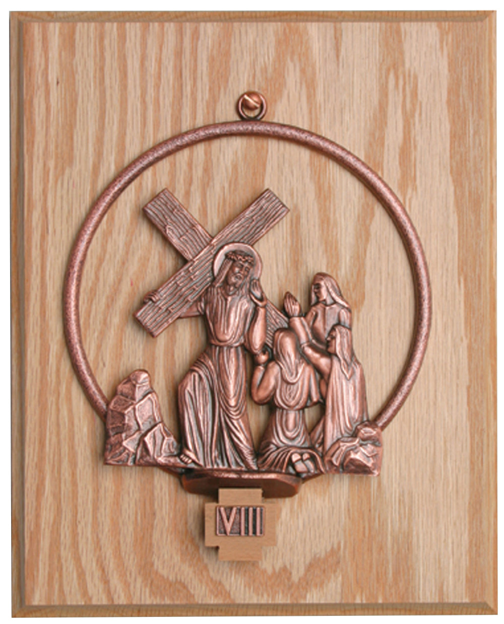 14 Stations/Way of the Cross - Statuary Bronze - 7 1/4" x 6" W
