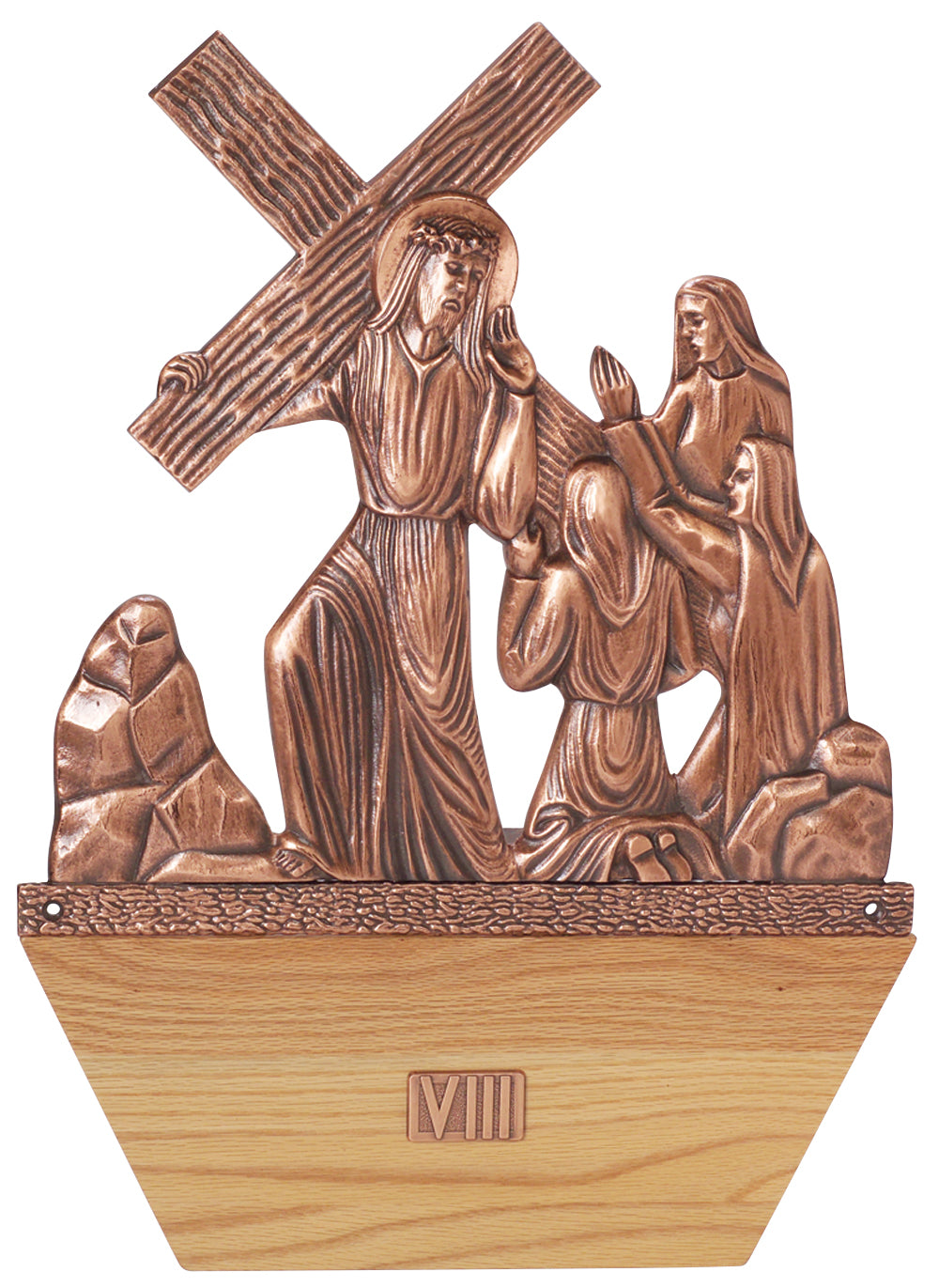 14 Stations/Way of the Cross - Statuary Bronze - 24" x 17"