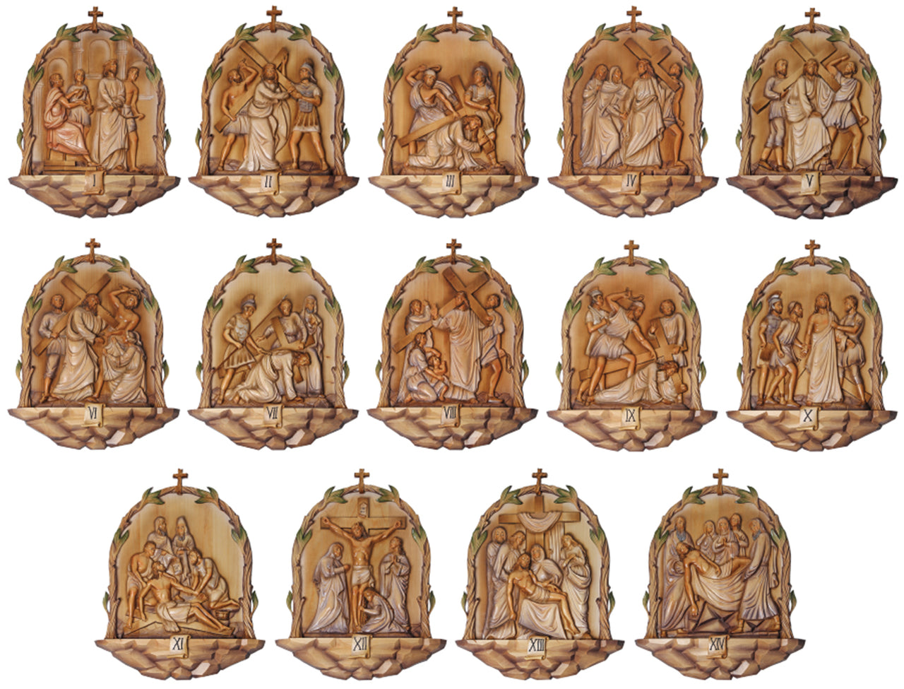Stations/Way of the Cross - Baroque Style - 26" Ht