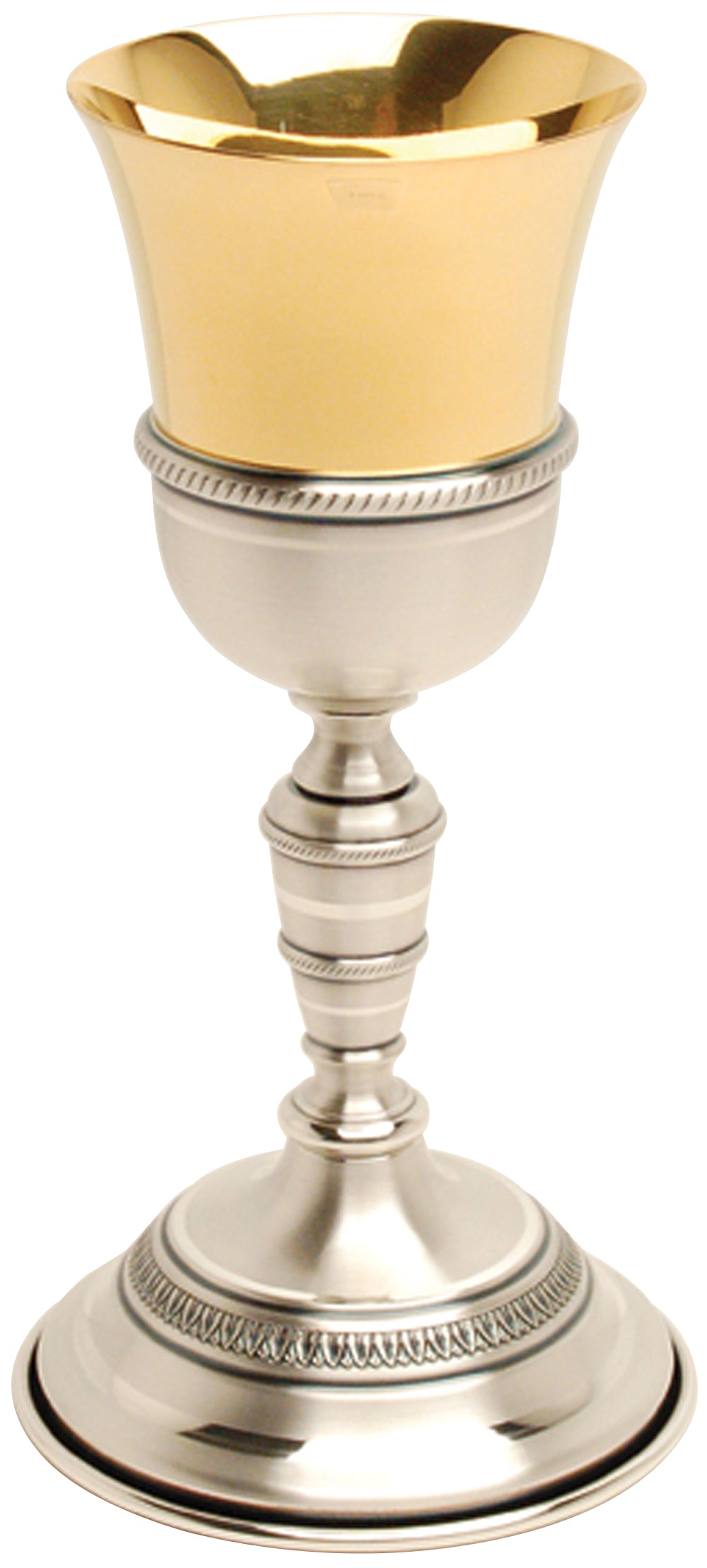 Chalice - Gold & Silver Plated - 4 Oz - 7 /78" Ht