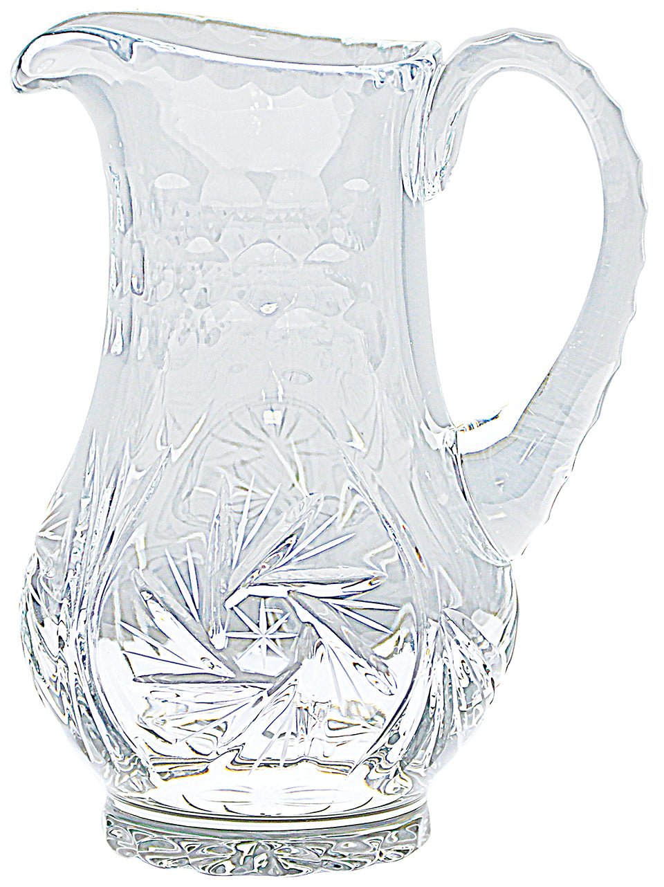 Crystal Pitcher - 6-1/4" Ht