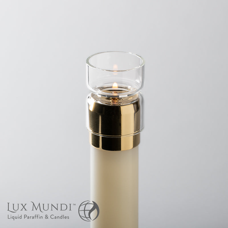 Altar Candle Shell Glass Draft Protector