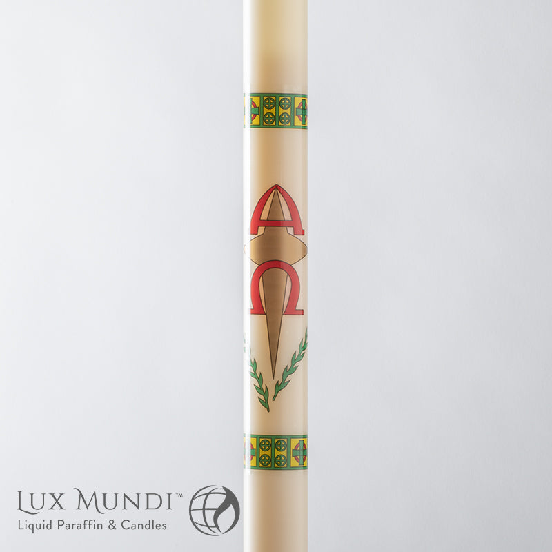 Paschal Candle Shell (3-1/2" dia.)