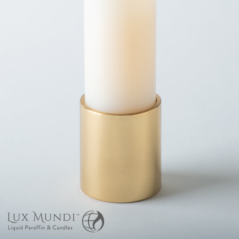 Altar Candle Shell Brass Socket (High Polish Finish)