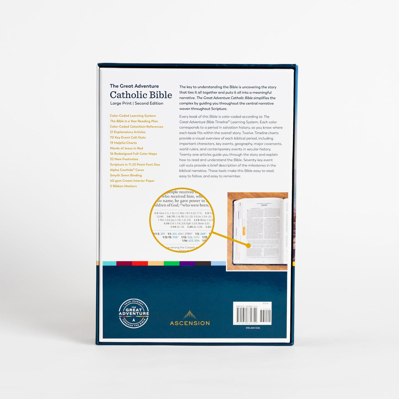 The Great Adventure Catholic Bible, 2nd Edition (Large Print)