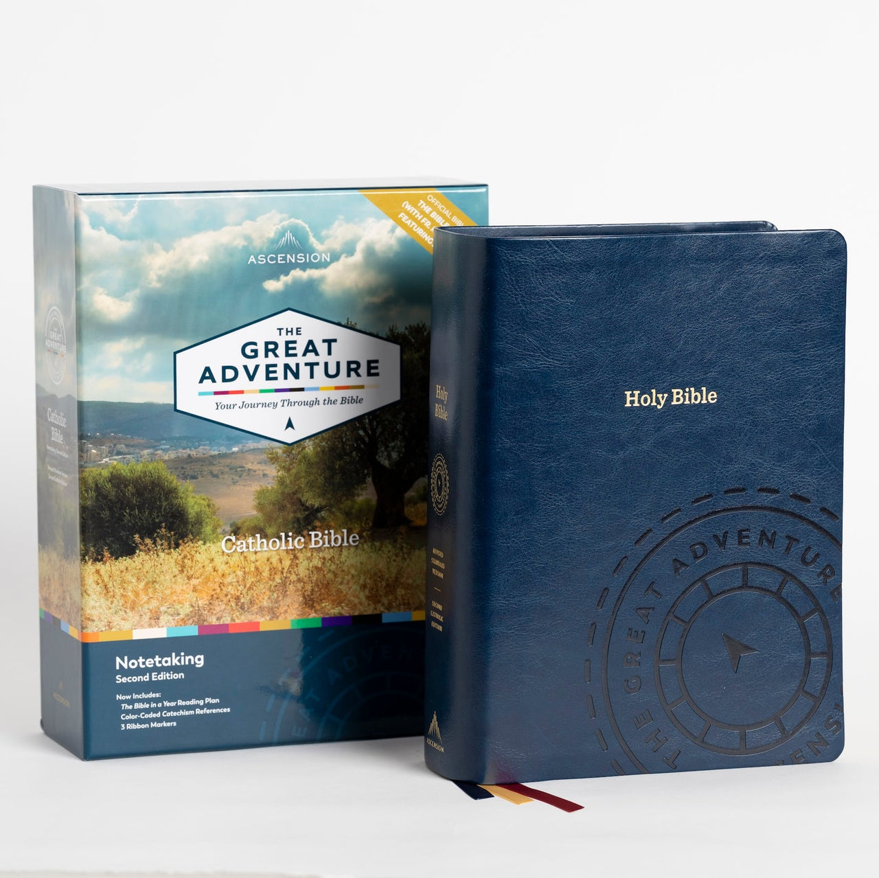 The Great Adventure Catholic Bible, 2nd Edition (Notetaking, Leatherlike)