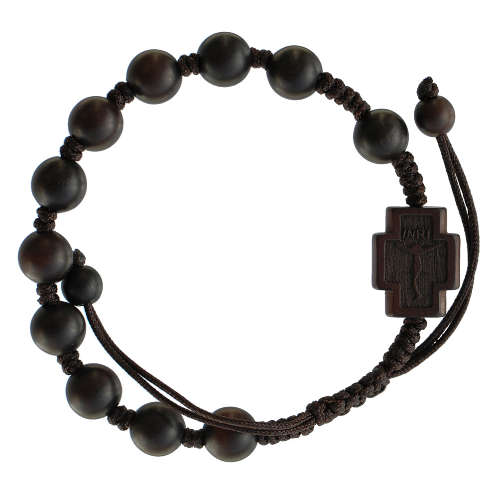 Genuine Adjustable Rosary Bracelet (8mm)