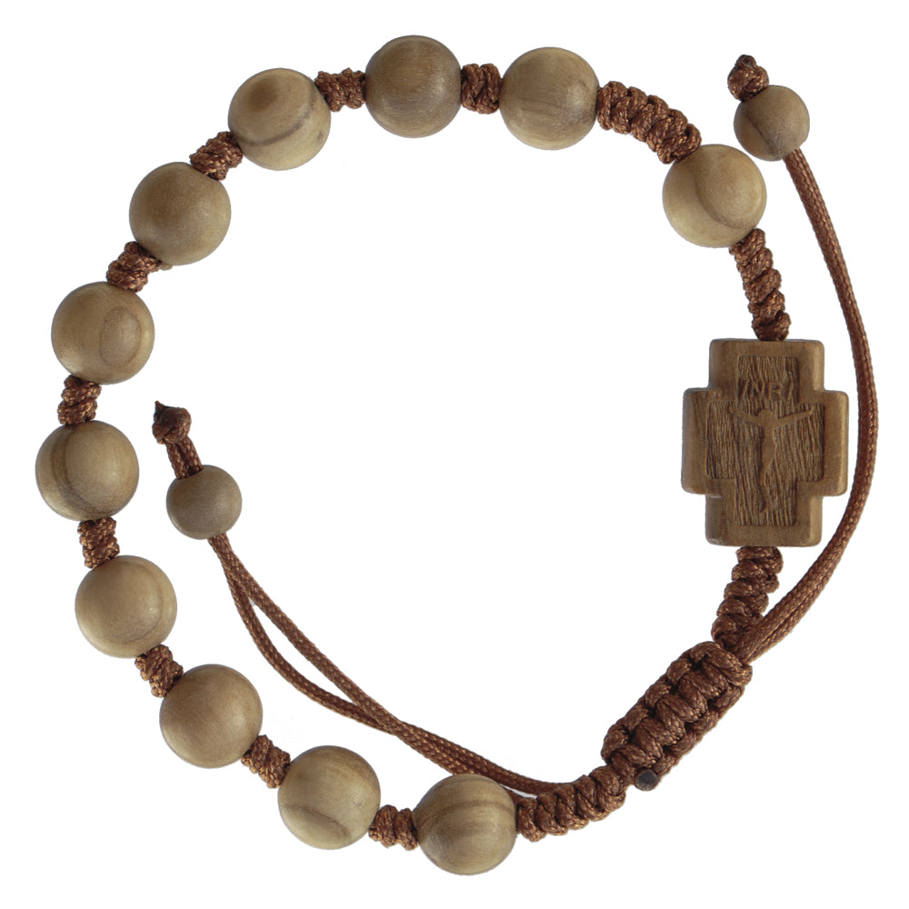 Genuine Adjustable Rosary Bracelet (8mm)