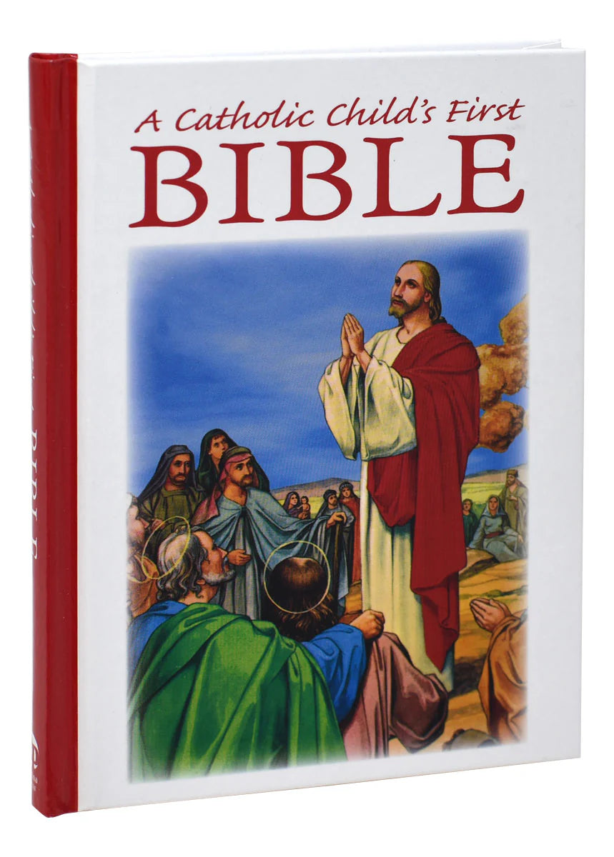 A Catholic Child's First Bible (Hardcover)