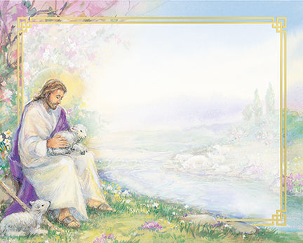 Jesus as Shepherd All-Purpose Certificate (50/box)