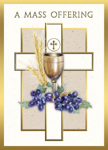 A Mass Offering Mass Card (Gold Foil) (100/box)