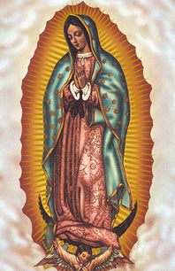 Guadalupe Holy Card (100/box)