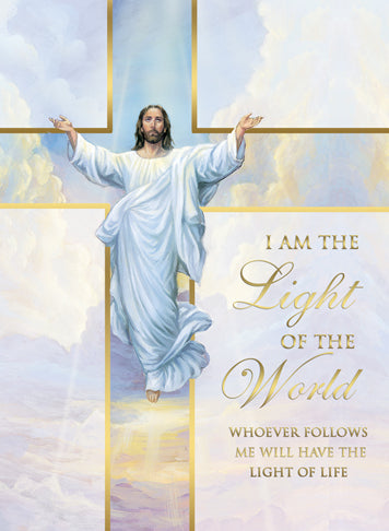 Whoever Follows Me Mass Card (Gold Foil) (50/box)