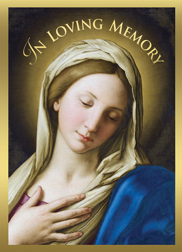 Madonna in Prayer (Gold Foil) (50/box)