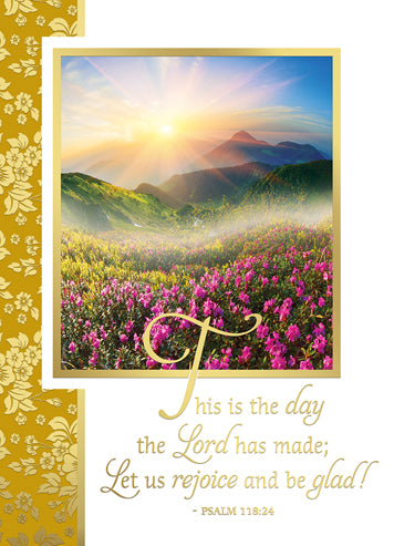 On Your Birthday Card (Gold Foil Embossed) - 25/bx