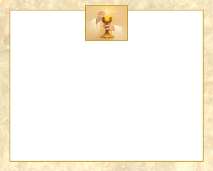 Chalice Certificate (50/box)