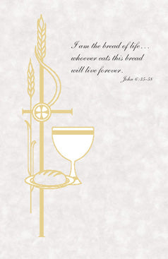 Parchment Communion Bulletin (100/box)