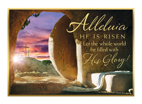 Alleluia Easter Card (25/box)