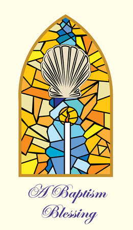 A Baptism Blessing Card (100/box)