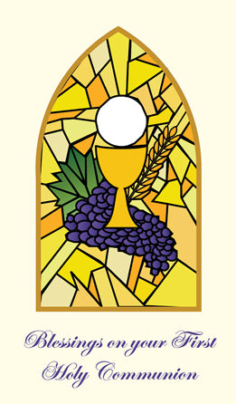 On Your First Communion Card (100/box)