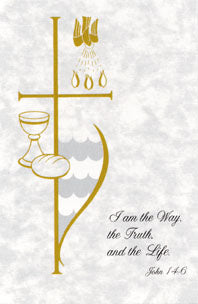 Parchment RCIA Holy Card (100/box)
