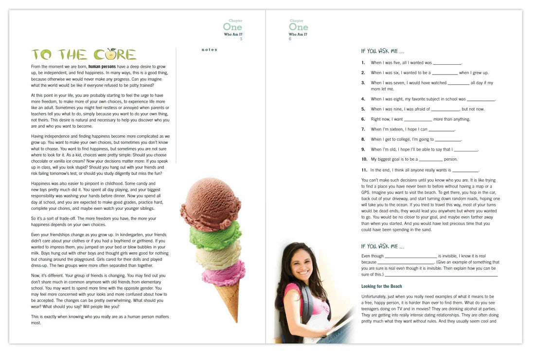 Theology of the Body for Teens: Middle School Edition Student Workbook