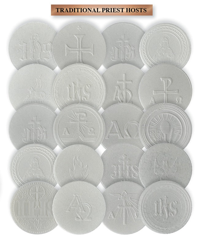 Traditional Priest Altar Breads (2 7/8" dia)