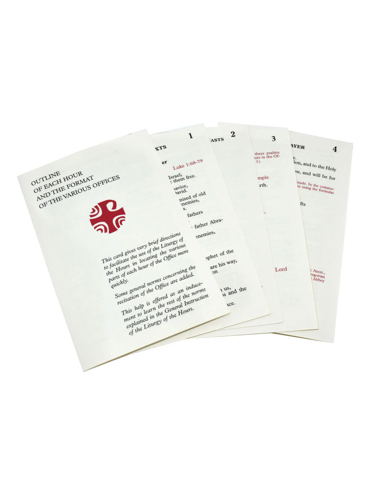 Inserts (Liturgy Of The Hours)