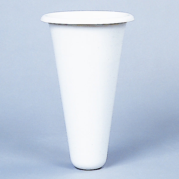 White Plastic Flower Vase Replacement Liner - Two Sizes