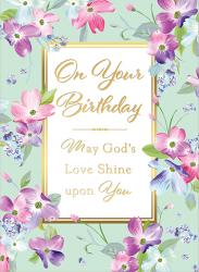 On Your Birthday - Birthday All Occasion Card (25/box)