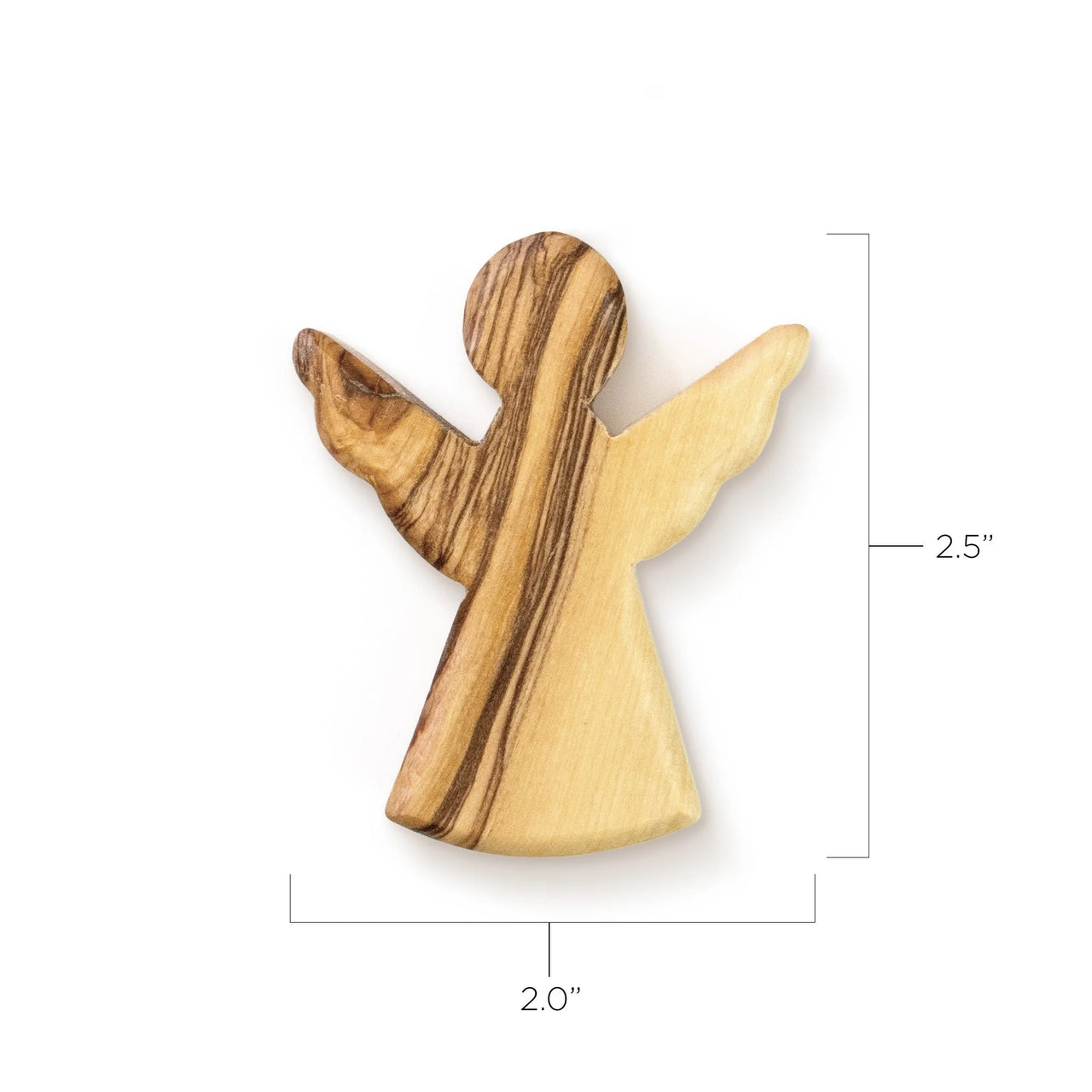 Olive Wood Comfort Angel