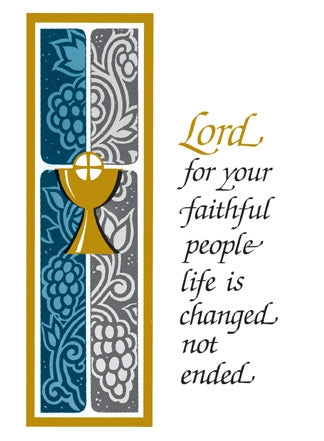 Cup of Salvation Mass Card (100/box)