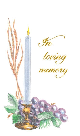 Liturgical Candle Donation Card (100/box)