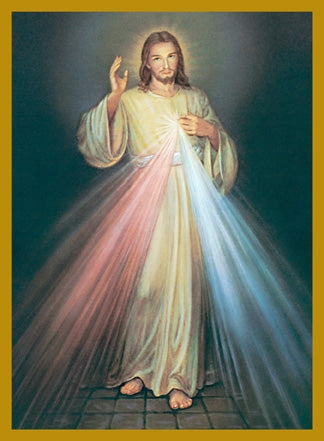 Divine Mercy Mass Card (100/box)